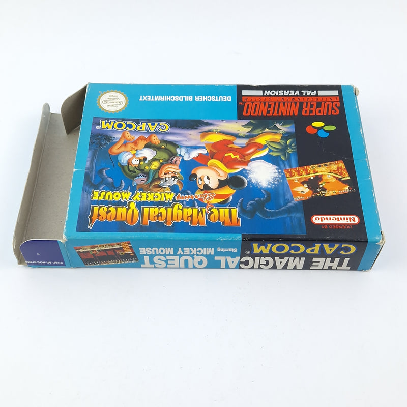 Super Nintendo game: The Magical Quest starring Mickey Mouse - OVP SNES PAL