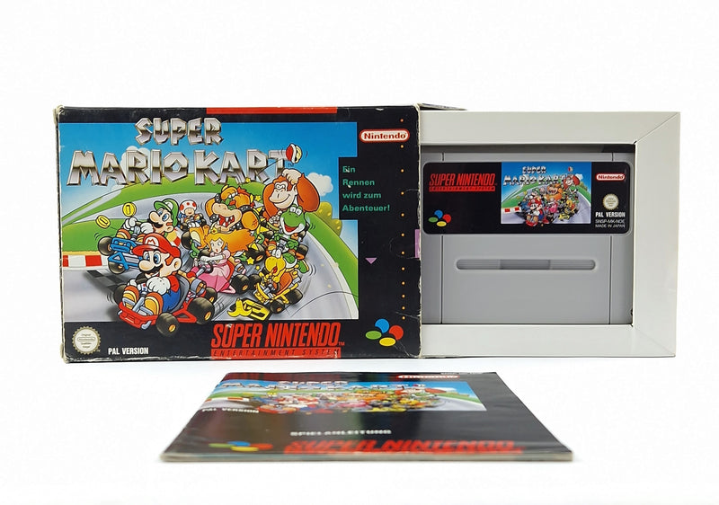 Super Nintendo Game: Super Mario Kart - OVP SNES PAL
