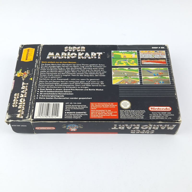Super Nintendo Game: Super Mario Kart - OVP SNES PAL