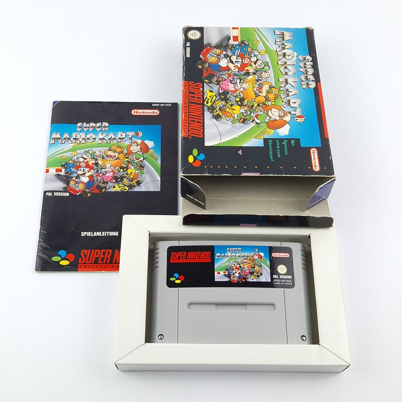 Super Nintendo Game: Super Mario Kart - OVP SNES PAL