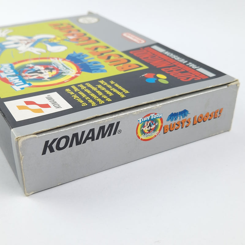 Super Nintendo Spiel : Tiny Toon Adventures Buster Busts Loose - OVP SNES PAL