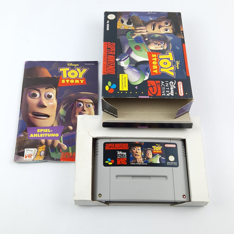 Super Nintendo Spiel : Disneys Toy Story - OVP Anleitung Modul | SNES Pal Game