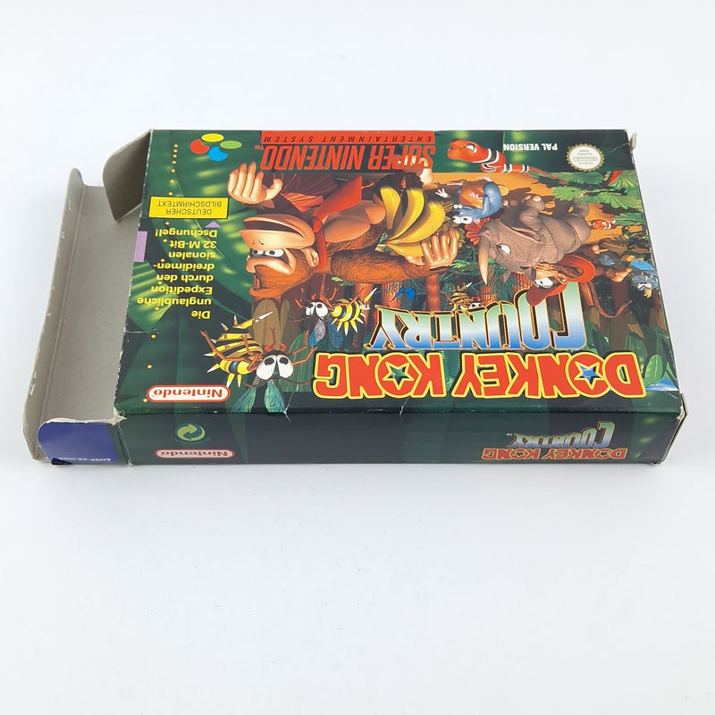 Super Nintendo Game: Donkey Kong Country - OVP Instructions Module SNES Pal Game