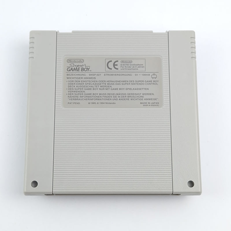 Super Nintendo Zubehör : Super Game Boy Adapter Aufsatz für SNES - Sehr gut