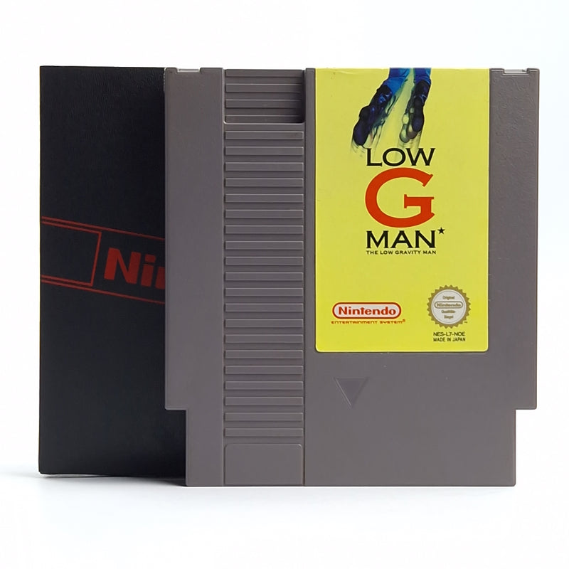 Nintendo NES Game: Low G Man - Module Cartridge (Very Good) / PAL-B NOE