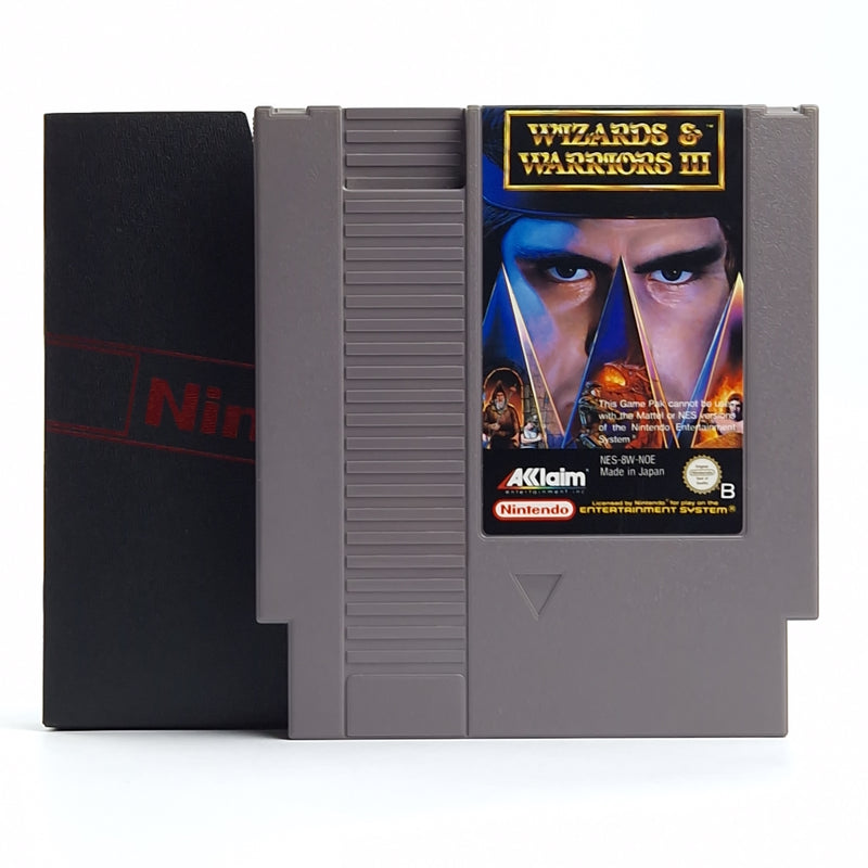 Nintendo NES Game: Wizards &amp; Warriors III - Module Cartridge / PAL-B NOE