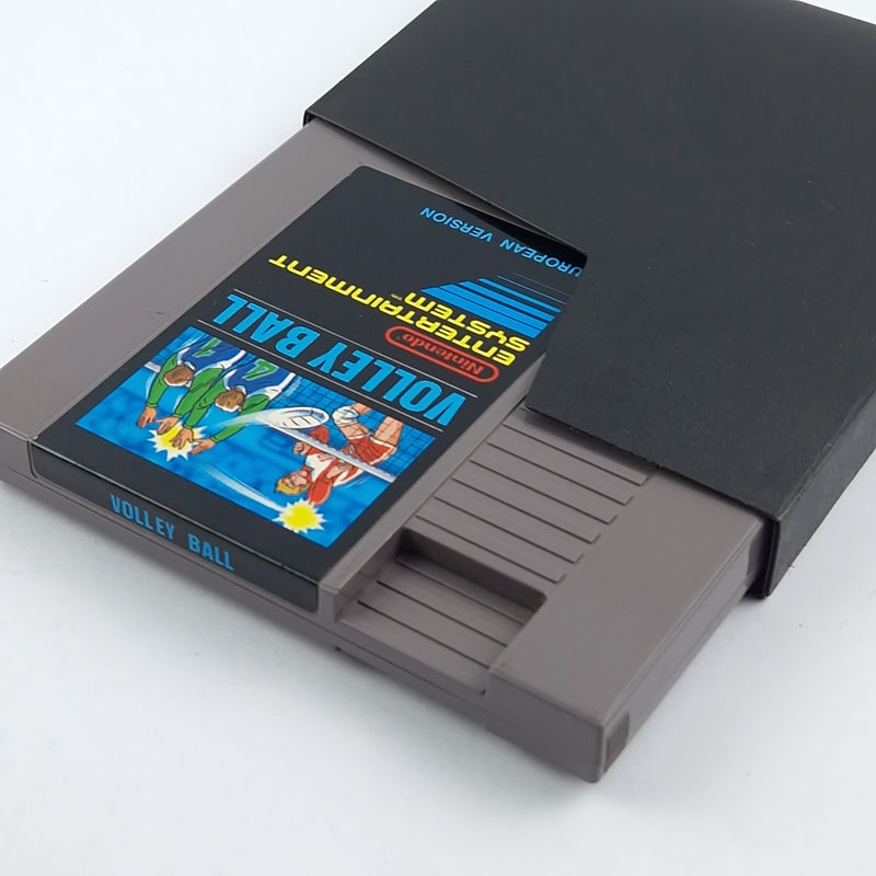 Nintendo NES Game: Volleyball + Slipcase - Module Cartridge / PAL-B Bee Graves