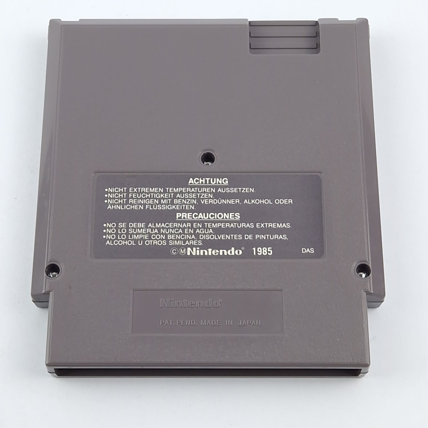 Nintendo NES Spiel : Digger T. Rock + Schuber - Modul Cartridge / PAL-B NOE