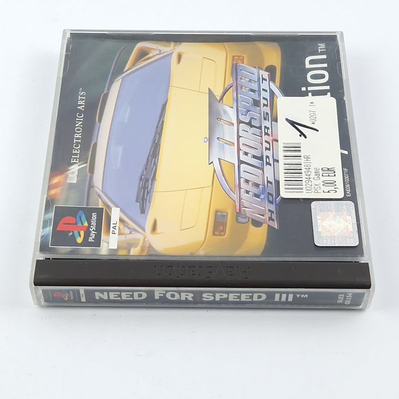 Playstation 1 Spiel : Need for Speed III Hot Pursuit - Sony PS1 PSX / OVP PAL