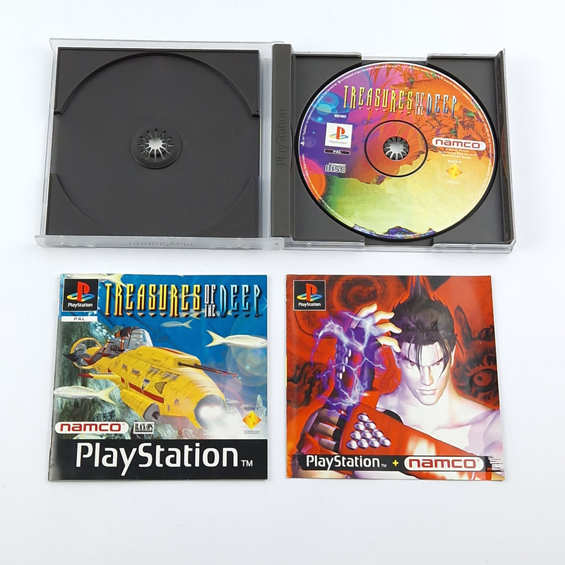 Playstation 1 Game: Treasures of the Deep - Sony PS1 PSX OVP Instructions CD PAL
