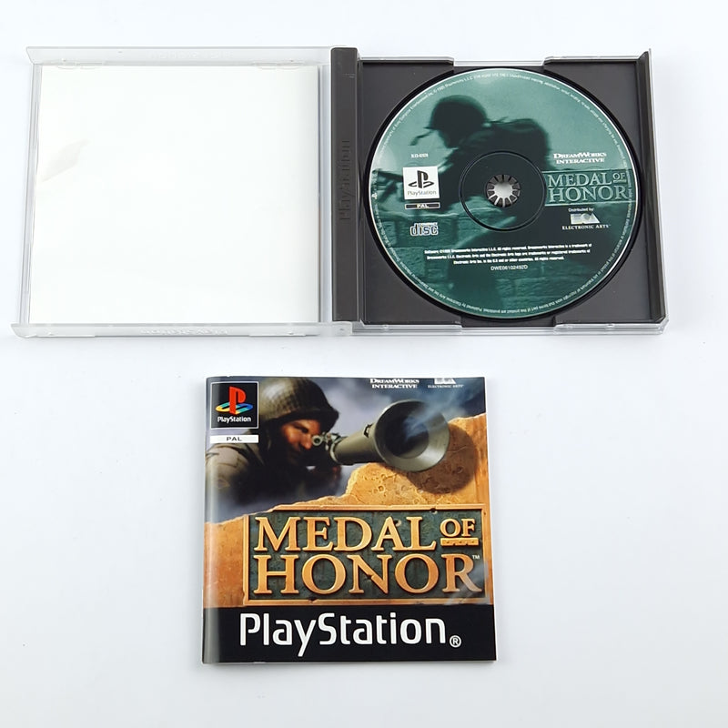 Playstation 1 Spiel : Medal of Honor - Sony PS1 PSX  OVP Anleitung CD PAL ESP