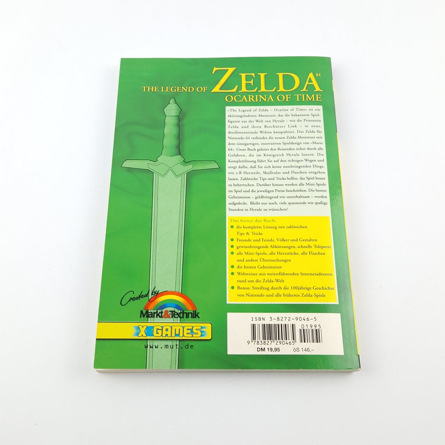 Zelda Ocarina of Time - Das Abenteuer Handbuch für Hyrule X Games  Spieleberater