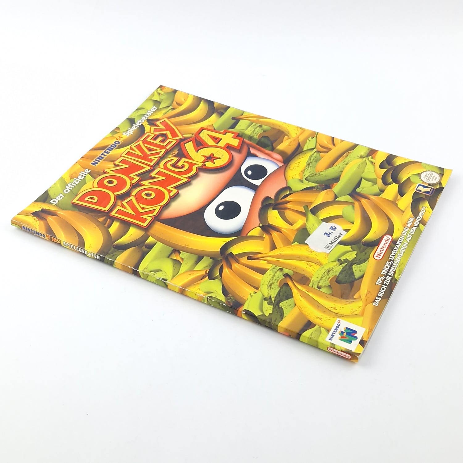 Nintendo 64 Game Advisor : Donkey Kong 64 - Solution Book / Guide N64