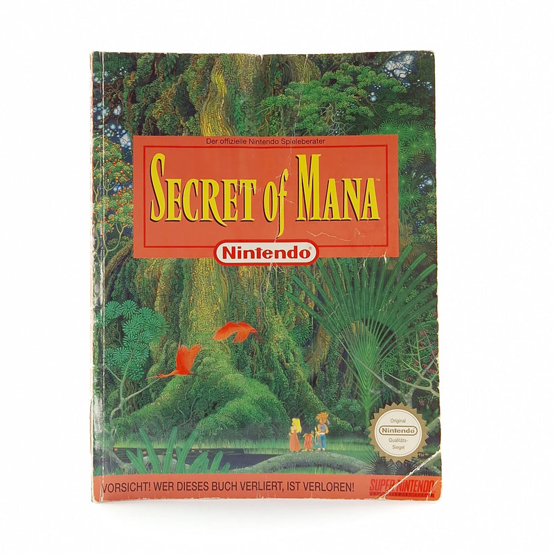 Super Nintendo Spieleberater : Secret of Mana - SNES Guide Lösungsbuch Book