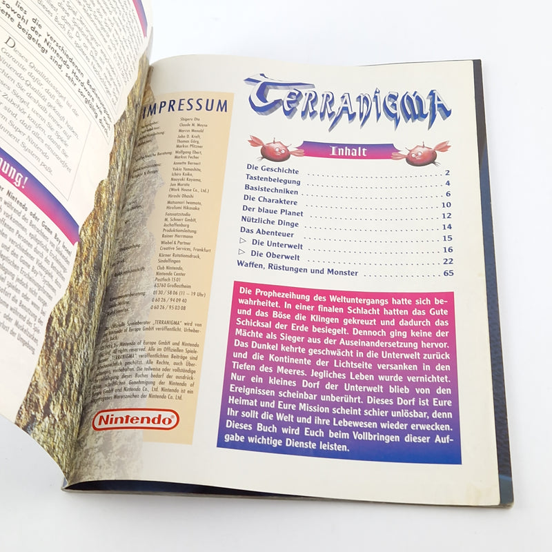 Super Nintendo Spieleberater : Terranigma - SNES Guide Lösungsbuch Book