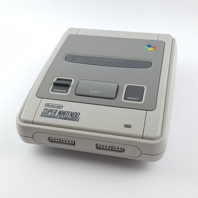 Super Nintendo console with 2 games, Gameboy adapter, controller. &amp; Cable