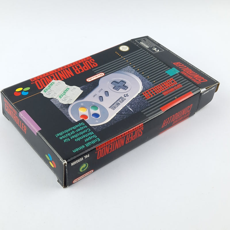 Super Nintendo Zubehör : SNES Controller / Gamepad - OVP Anleitung PAL