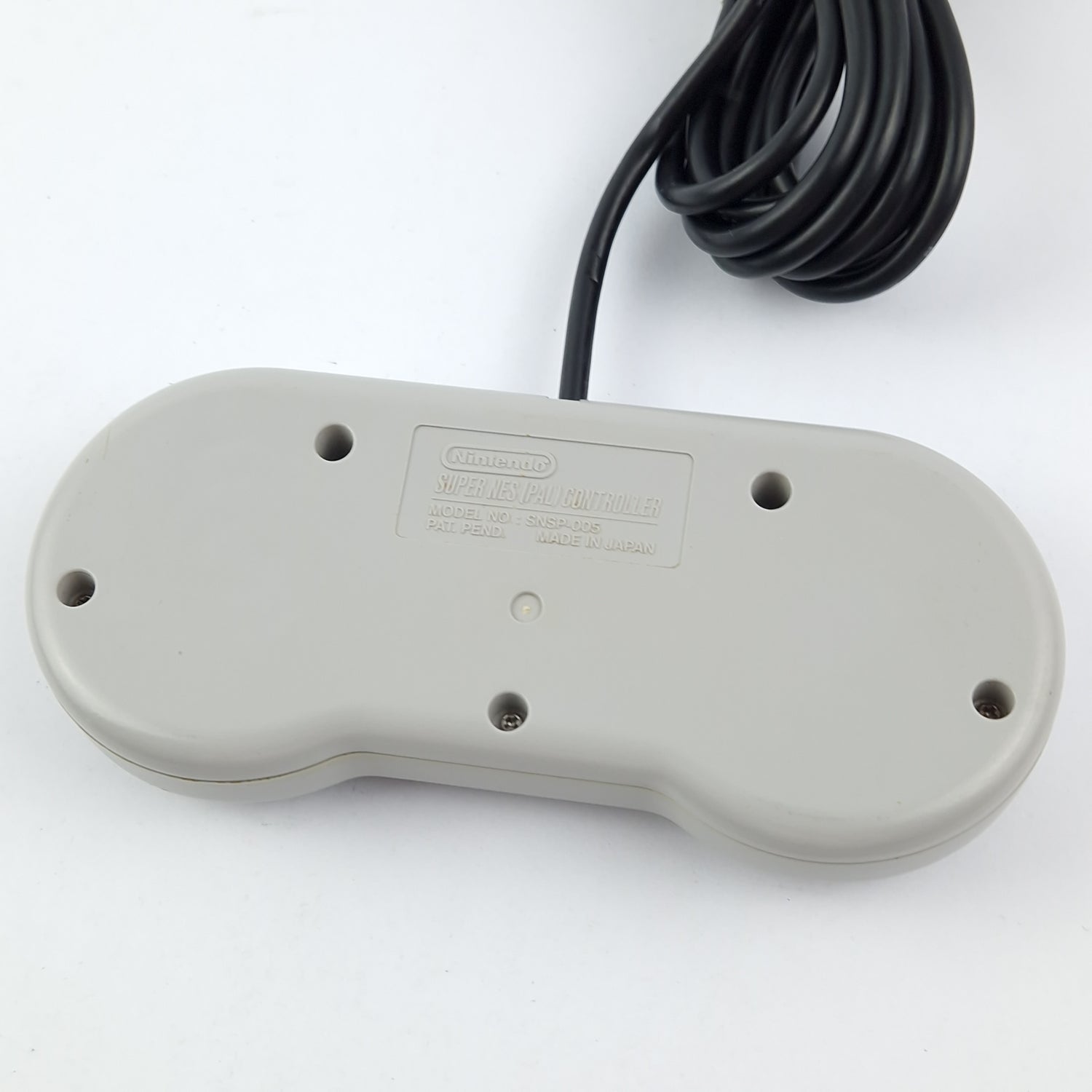 Super Nintendo Zubehör : SNES Controller / Gamepad - OVP Anleitung PAL