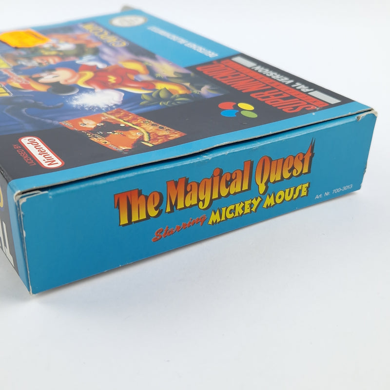Super Nintendo Spiel : The Magical Quest starring Mickey Mouse - OVP SNES PAL