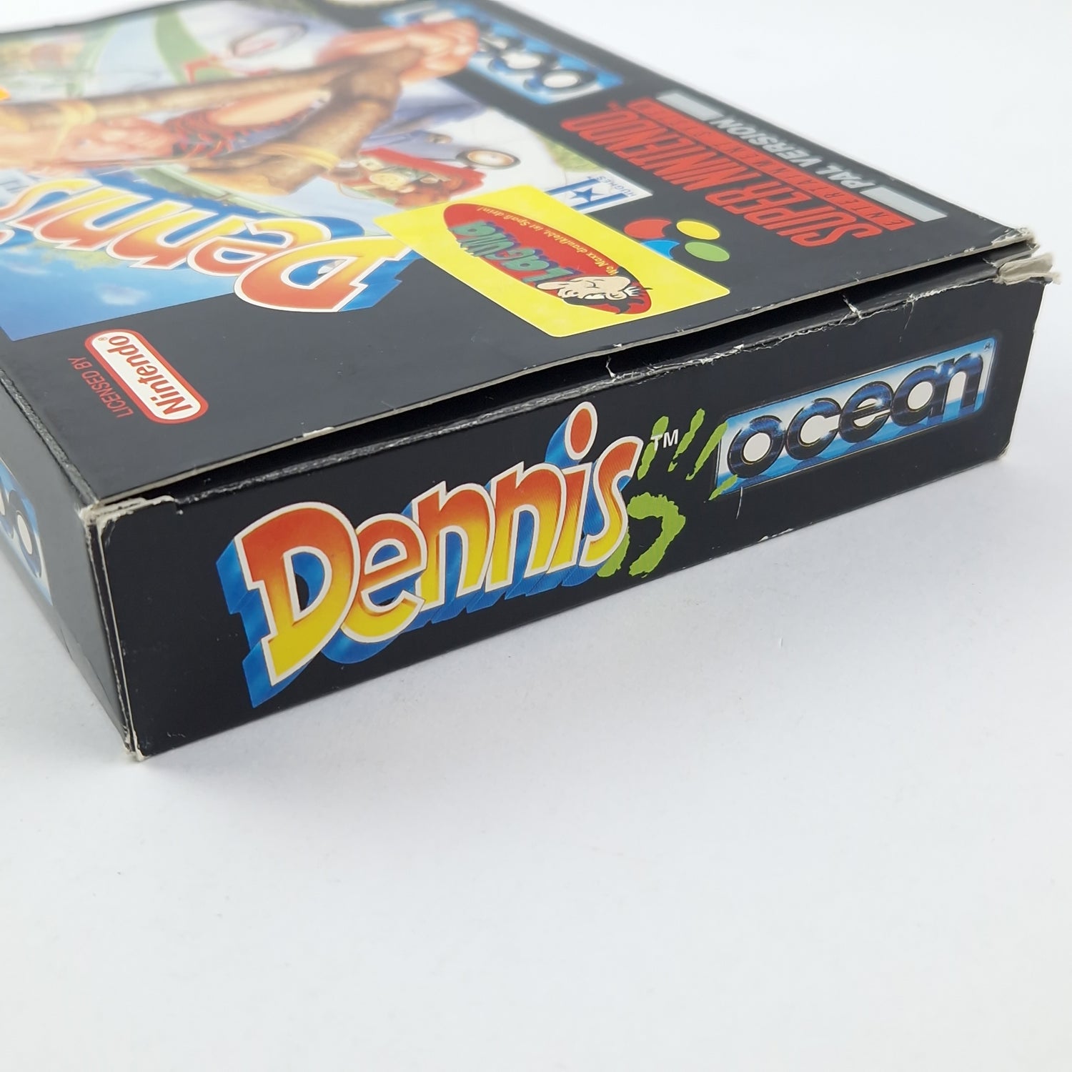 Super Nintendo Spiel : Dennis - OVP Anleitung Modul | SNES PAL