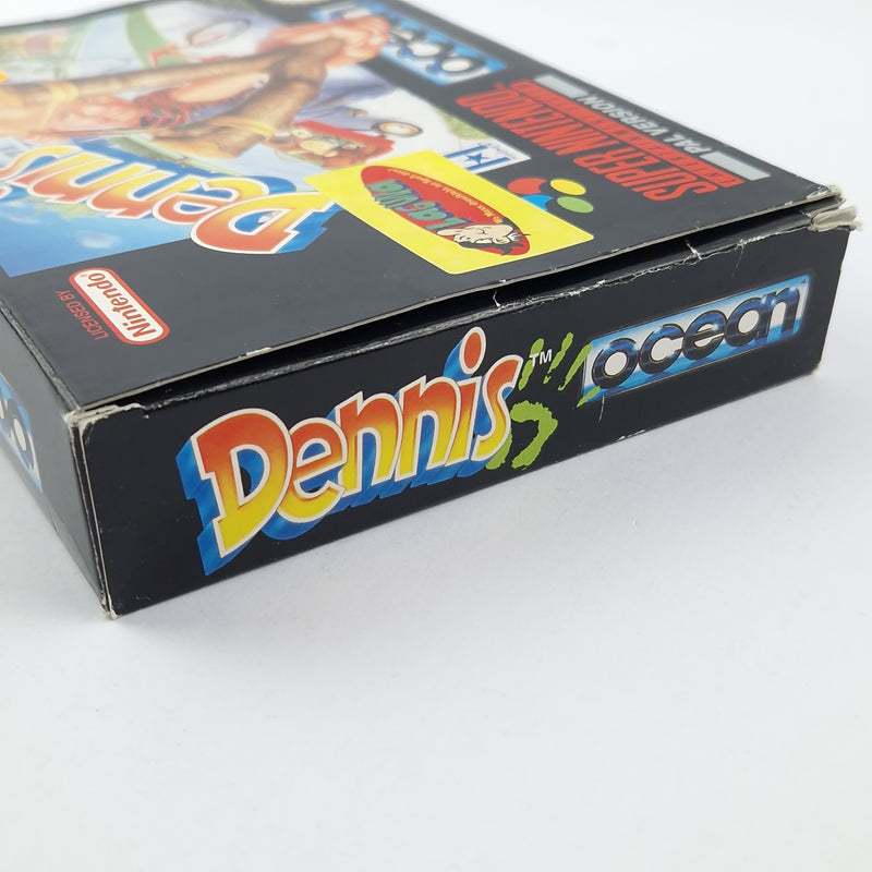 Super Nintendo Spiel : Dennis - OVP Anleitung Modul | SNES PAL