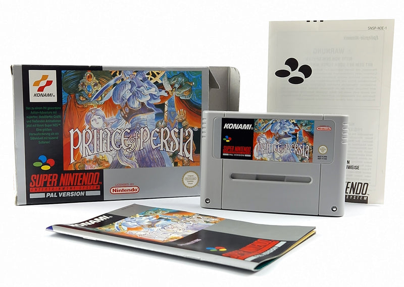 Super Nintendo game: Prince of Persia - OVP instructions module | SNES PAL