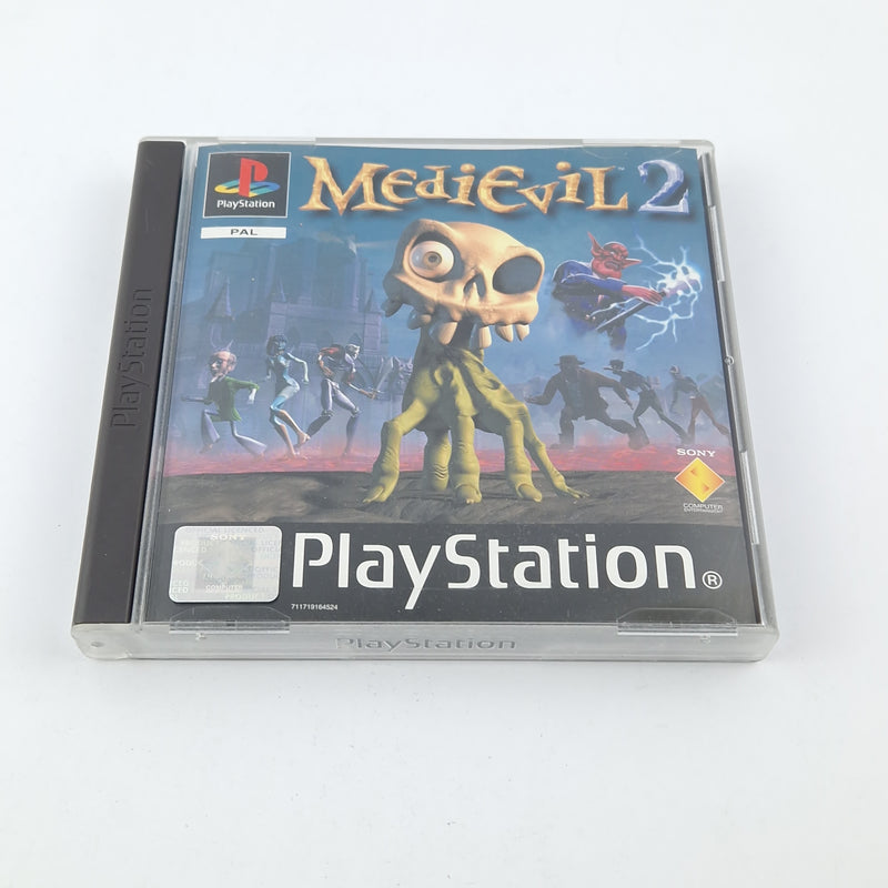 Playstation 1 game: Medi Evil 2 - OVP instructions CD / SONY PS1 PSX PAL