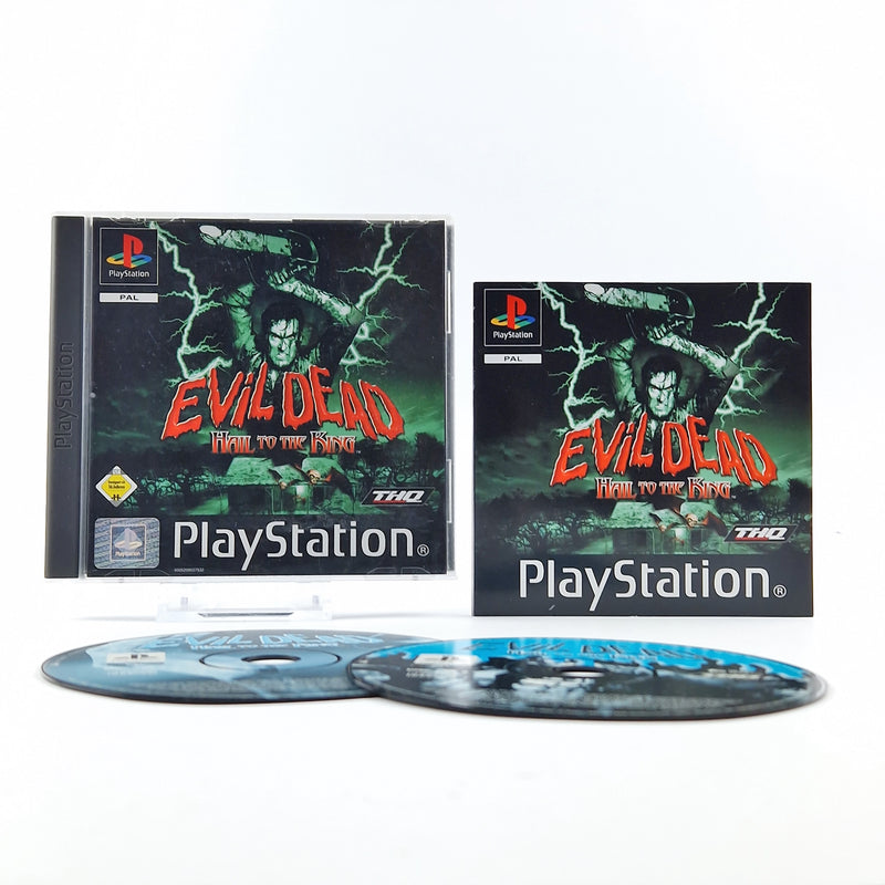 Playstation 1 game: Evil Dead Hail to the King - OVP instructions CD SONY PS1 PSX