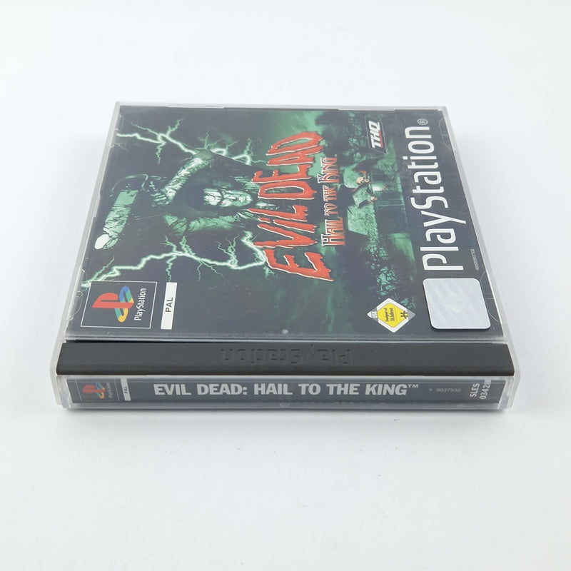 Playstation 1 Spiel : Evil Dead Hail to the King - OVP Anleitung CD SONY PS1 PSX