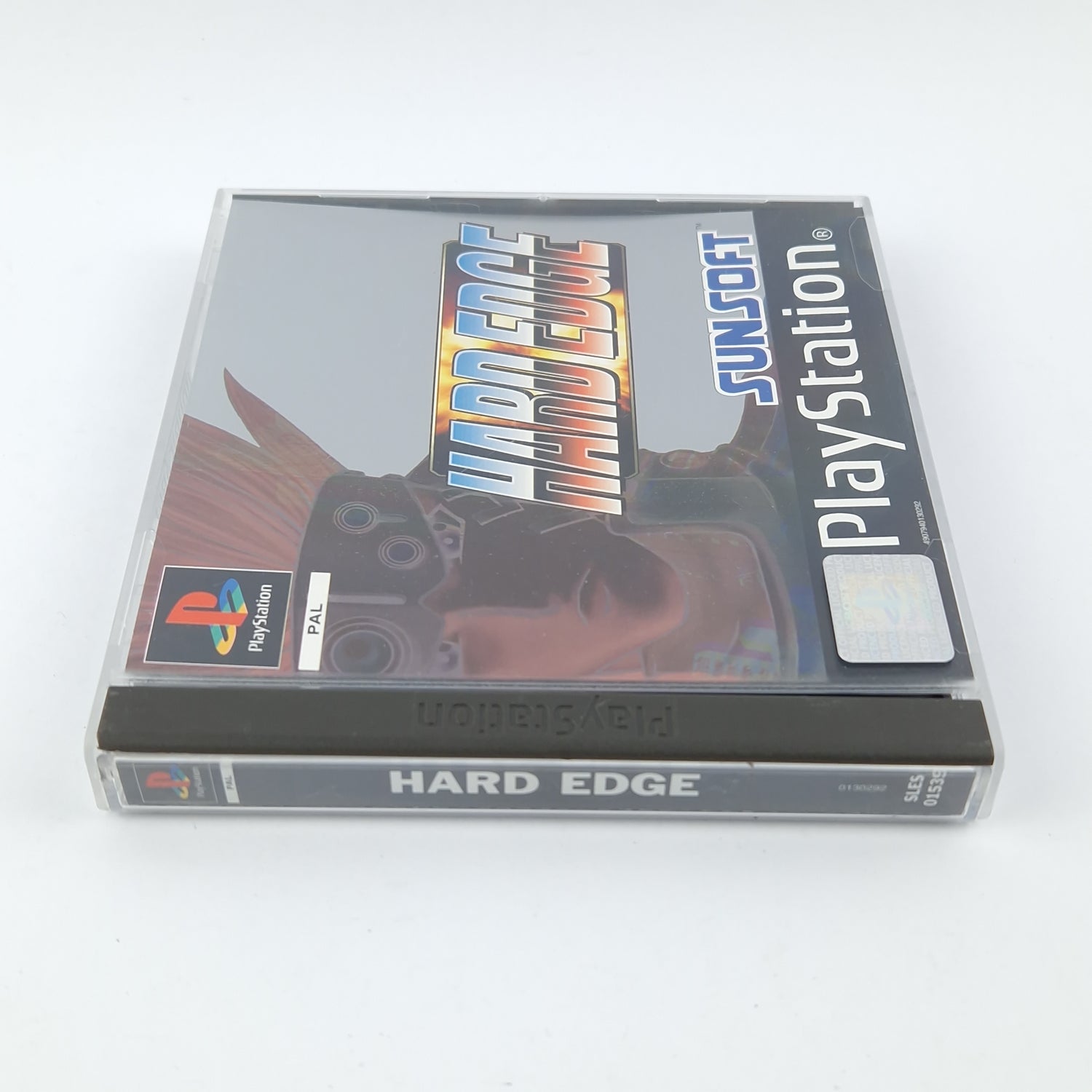 Playstation 1 Game: Hard Edge - OVP Instructions CD / SONY PS1 PSX PAL