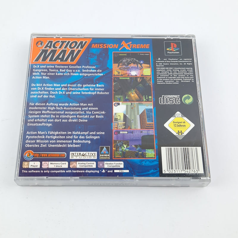 Playstation 1 Spiel : Action Man Mission Xtreme  - OVP SONY PS1 PSX PAL