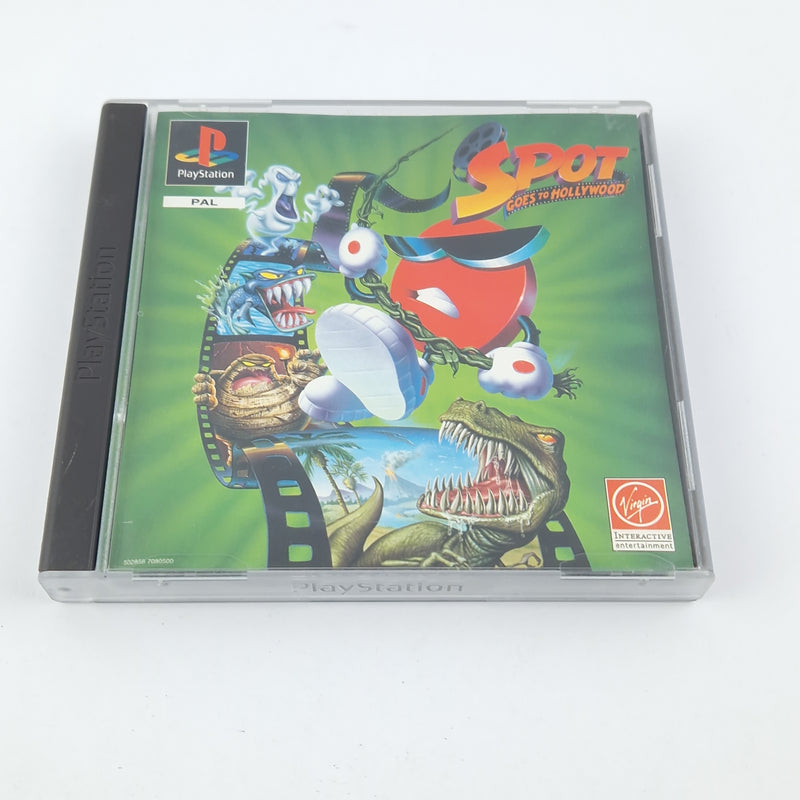 Playstation 1 game: Spot Goes to Hollywood - OVP instructions CD SONY PS1 PSX PAL