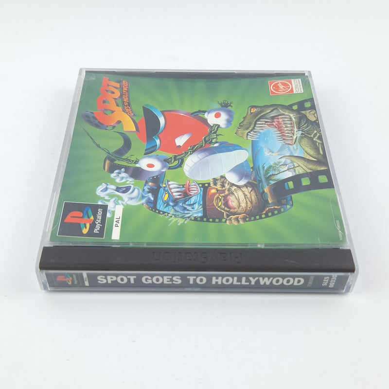 Playstation 1 Spiel : Spot Goes to Hollywood - OVP Anleitung CD SONY PS1 PSX PAL