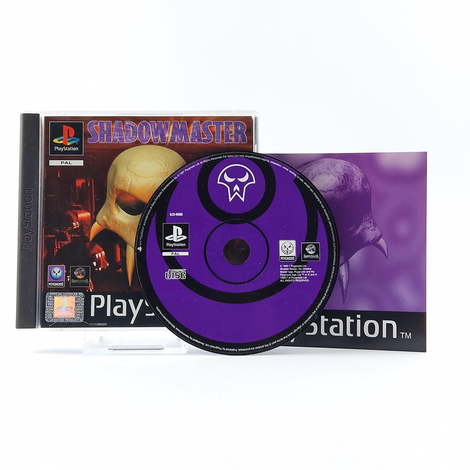 Playstation 1 game: Shadowmaster - OVP instructions CD / SONY PS1 PSX PAL