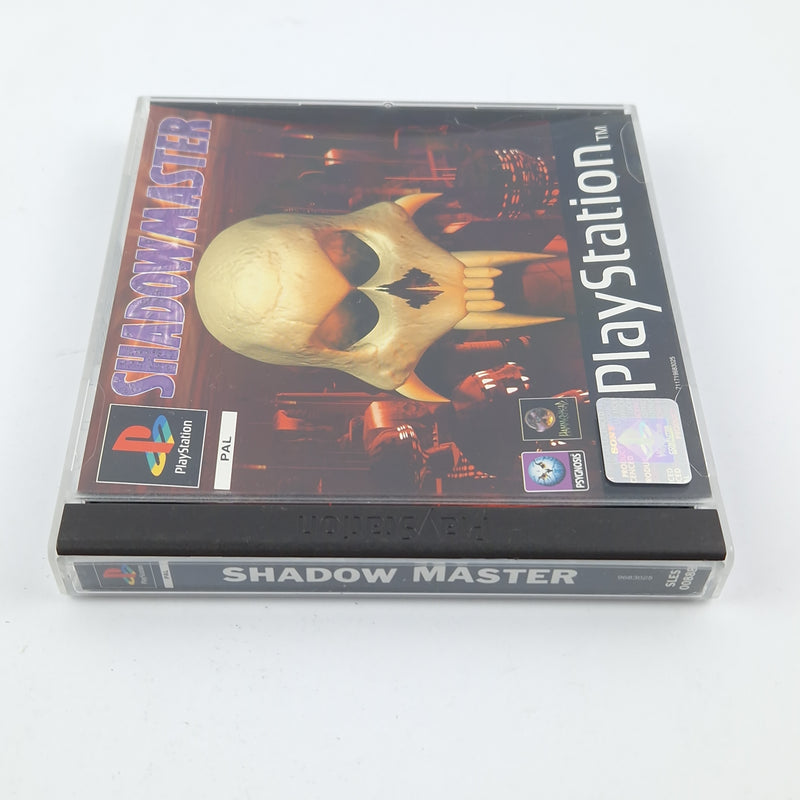 Playstation 1 Spiel : Shadowmaster - OVP Anleitung CD / SONY PS1 PSX PAL