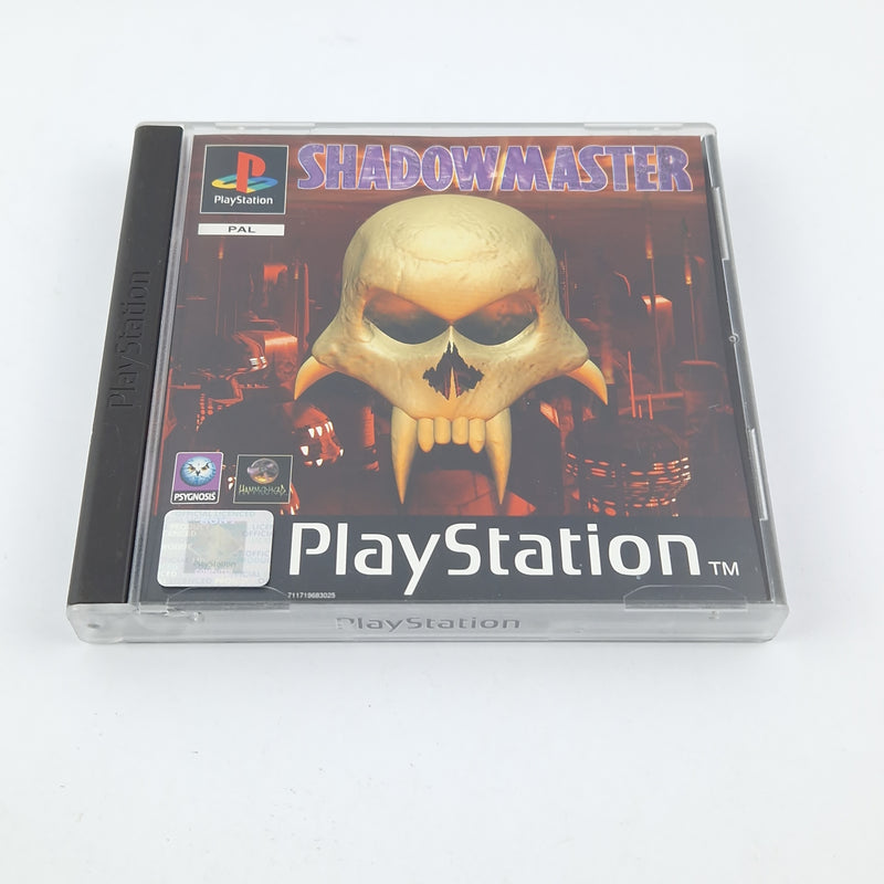 Playstation 1 Spiel : Shadowmaster - OVP Anleitung CD / SONY PS1 PSX PAL