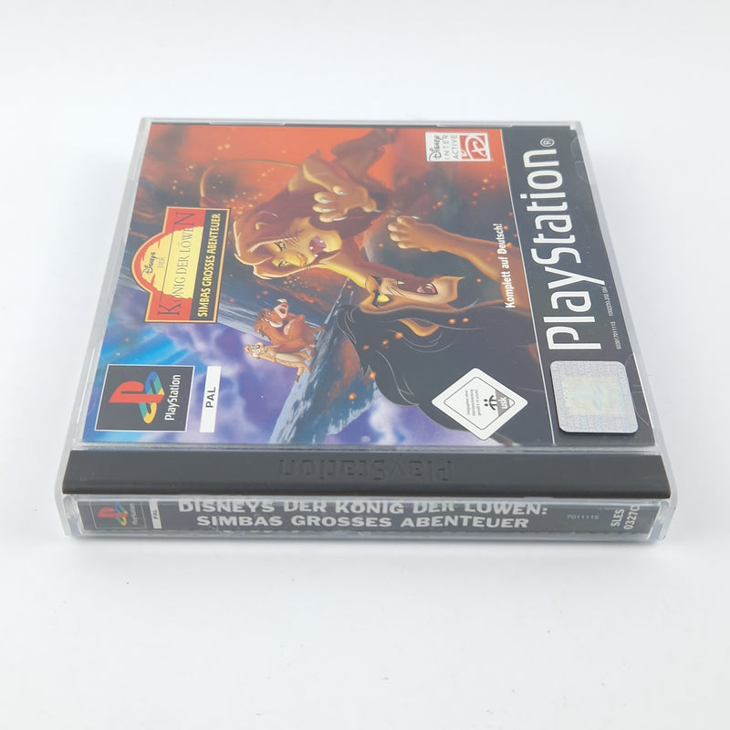 Playstation 1 Game: The Lion King - OVP Instructions CD / SONY PS1 PSX PAL