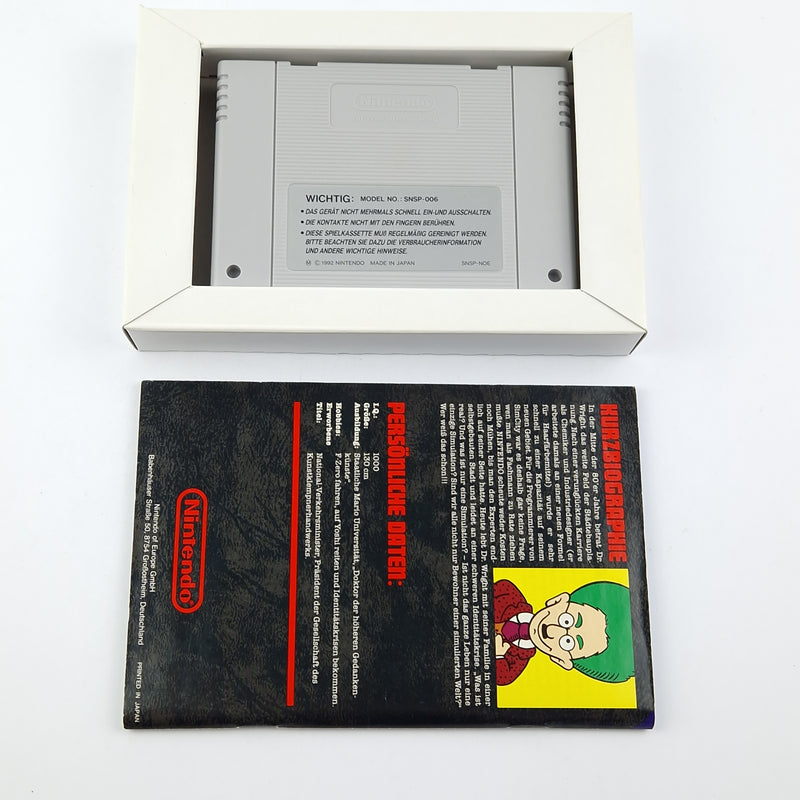 Super Nintendo Spiel : Sim City - OVP Anleitung Modul / CIB SNES PAL Game