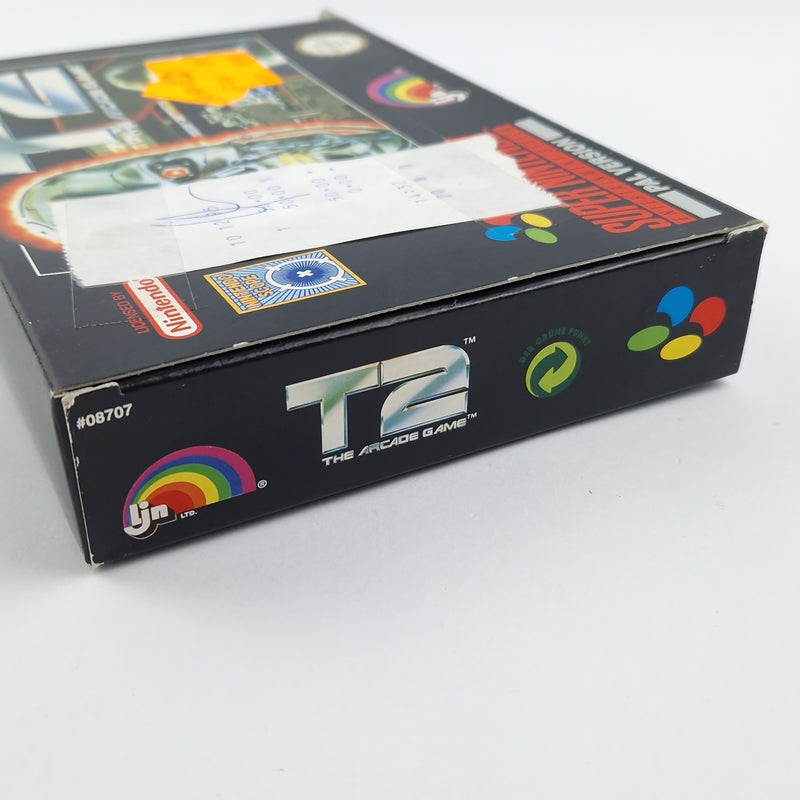 Super Nintendo Spiel : T2 The Arcade Game - OVP Anleitung Modul / CIB SNES PAL