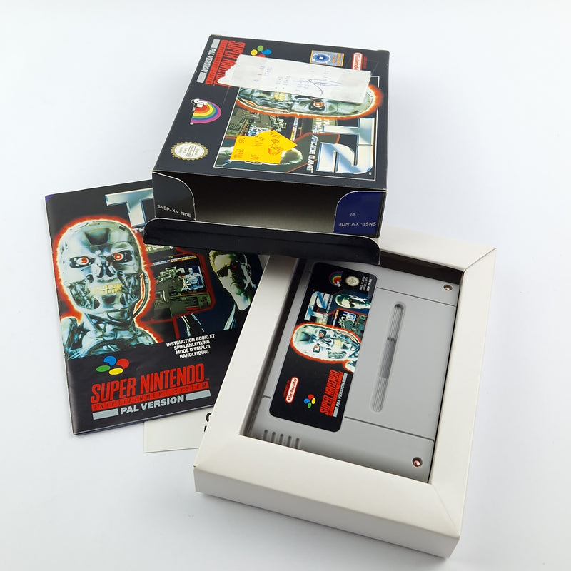 Super Nintendo Spiel : T2 The Arcade Game - OVP Anleitung Modul / CIB SNES PAL
