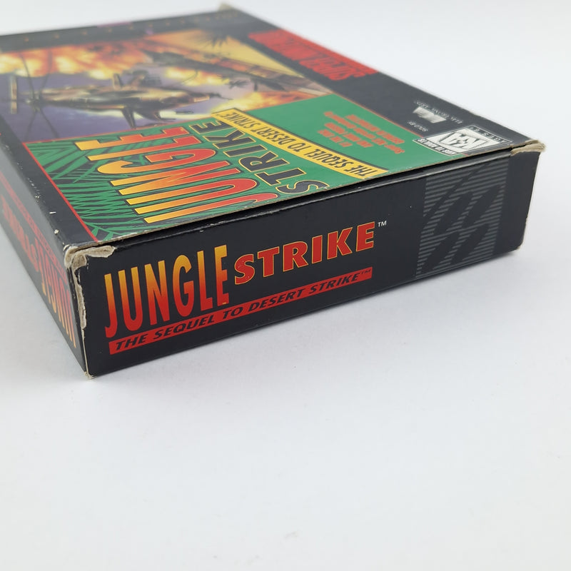 Super Nintendo Spiel : Jungle Strike The Sequel to Desert Strike - OVP CIB SNES