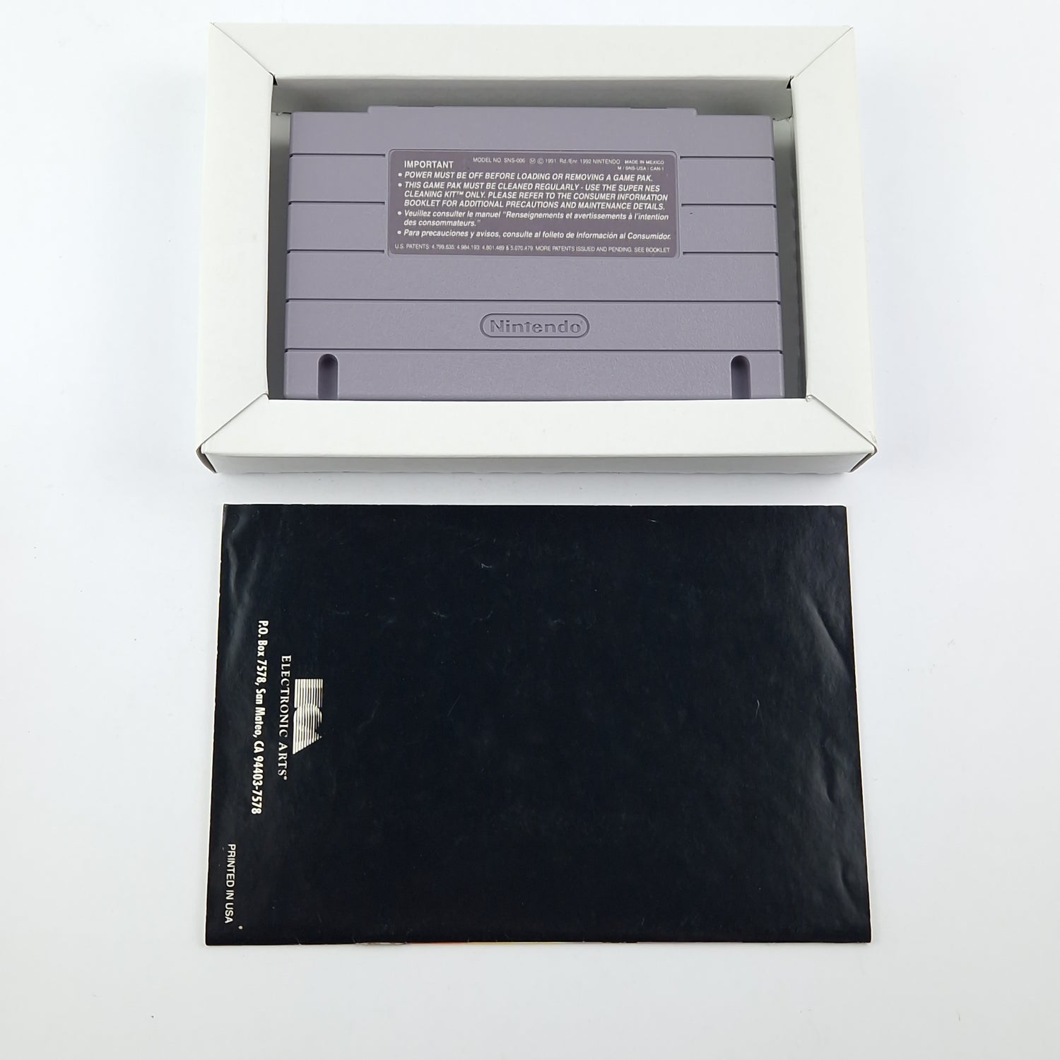 Super Nintendo Spiel : Jungle Strike The Sequel to Desert Strike - OVP CIB SNES