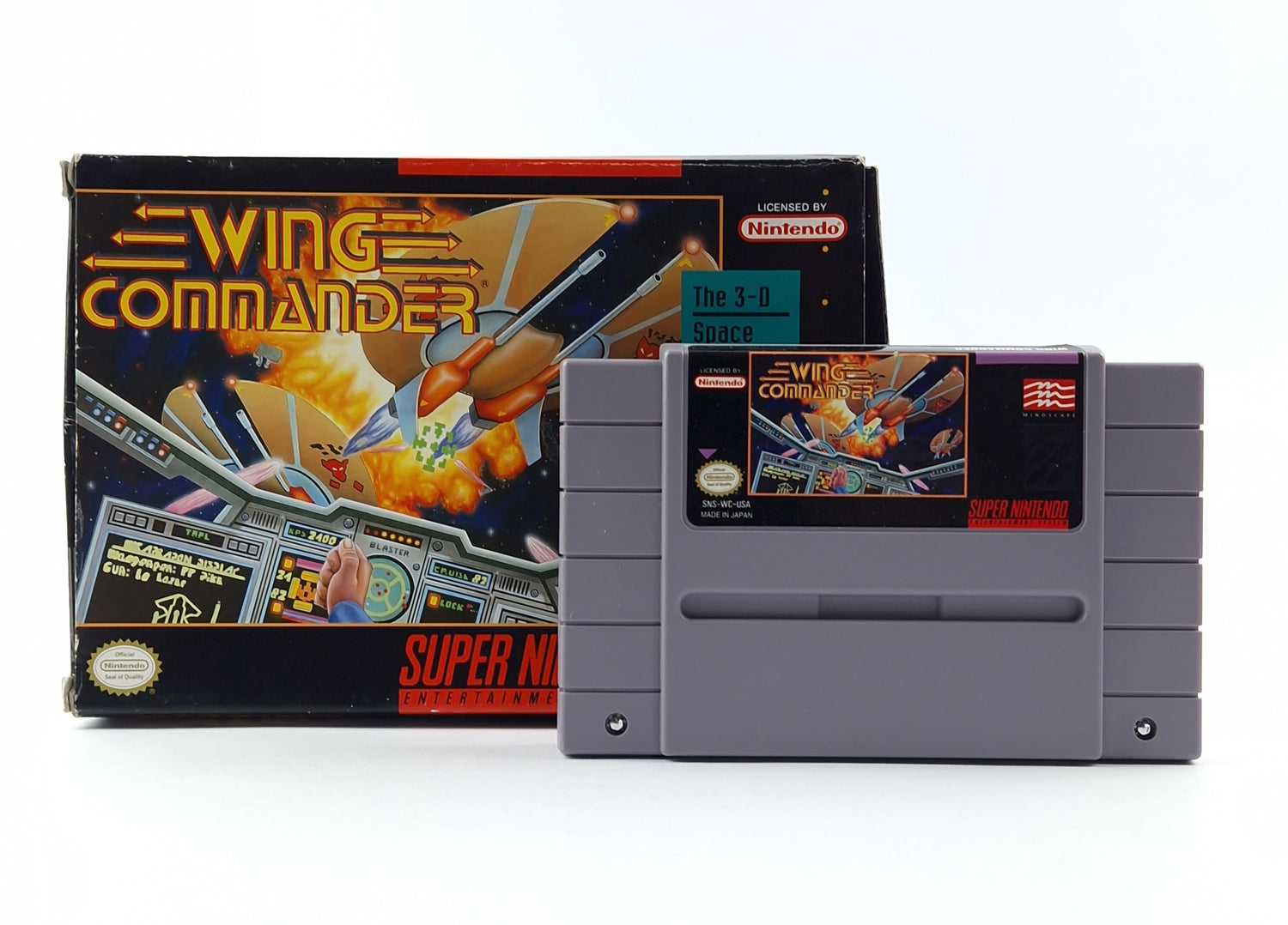 Super Nintendo Spiel : Wing Commander - OVP SNES USA