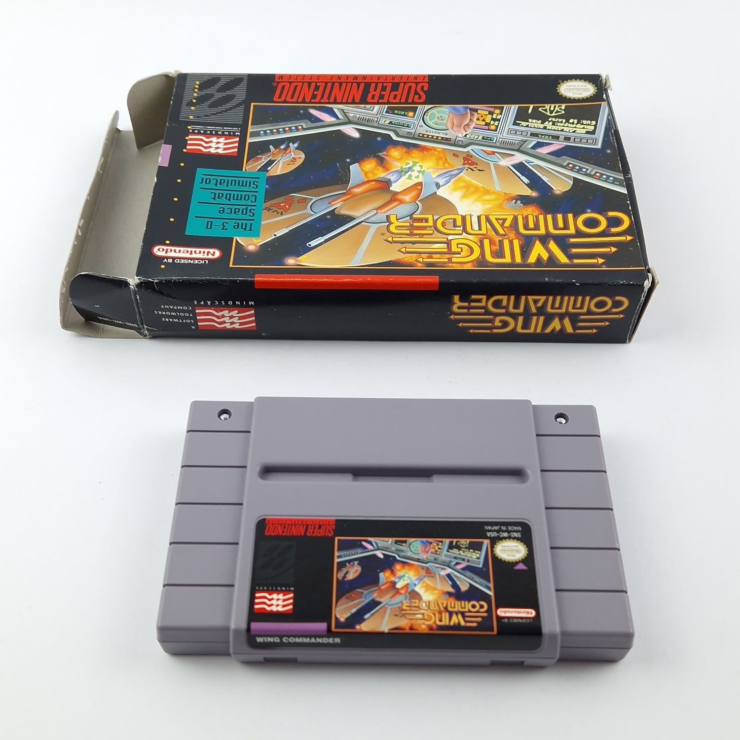 Super Nintendo Spiel : Wing Commander - OVP SNES USA