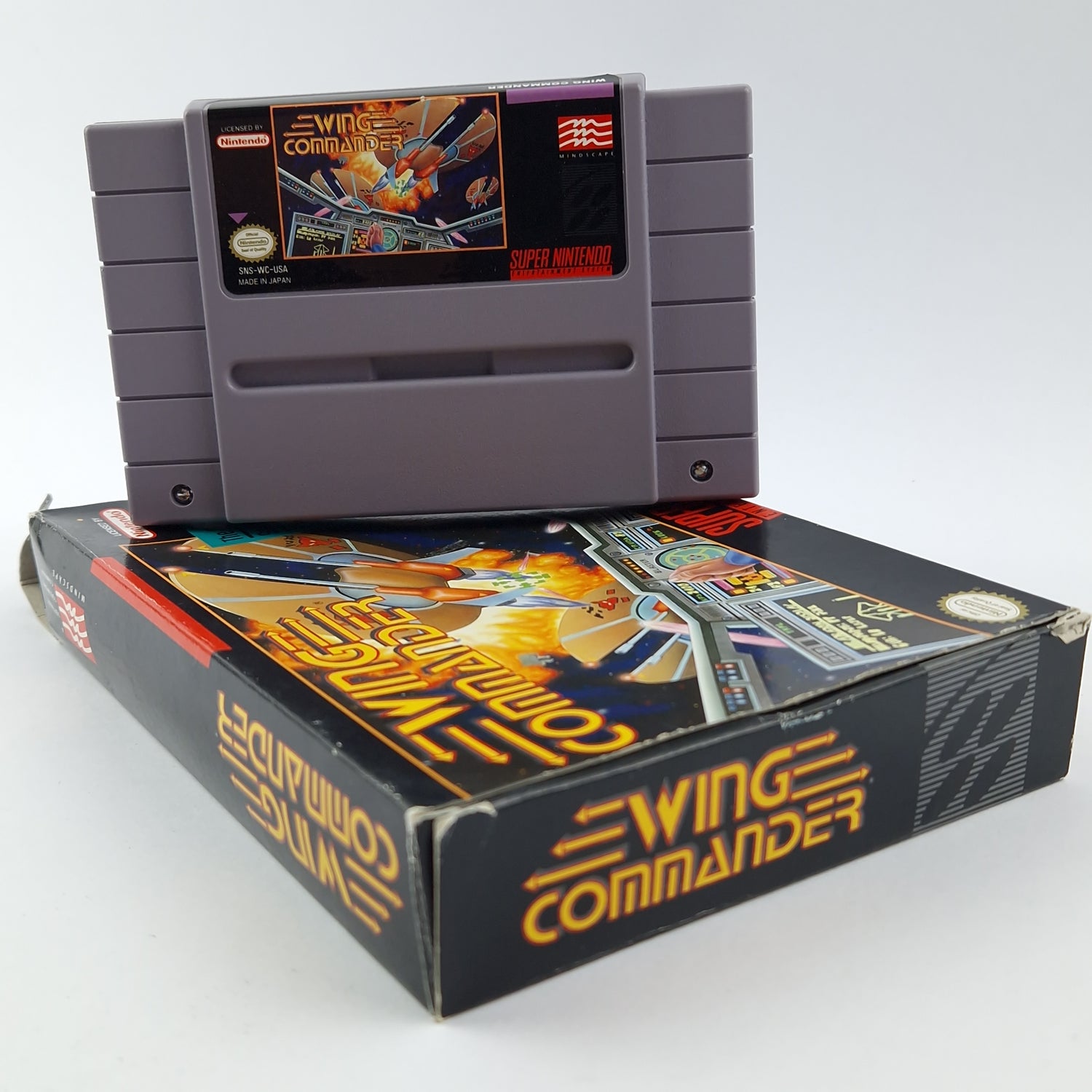 Super Nintendo Spiel : Wing Commander - OVP SNES USA