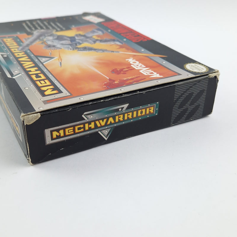 Super Nintendo Spiel : Mechwarrior - OVP Anleitung Modul / SNES Game CIB USA