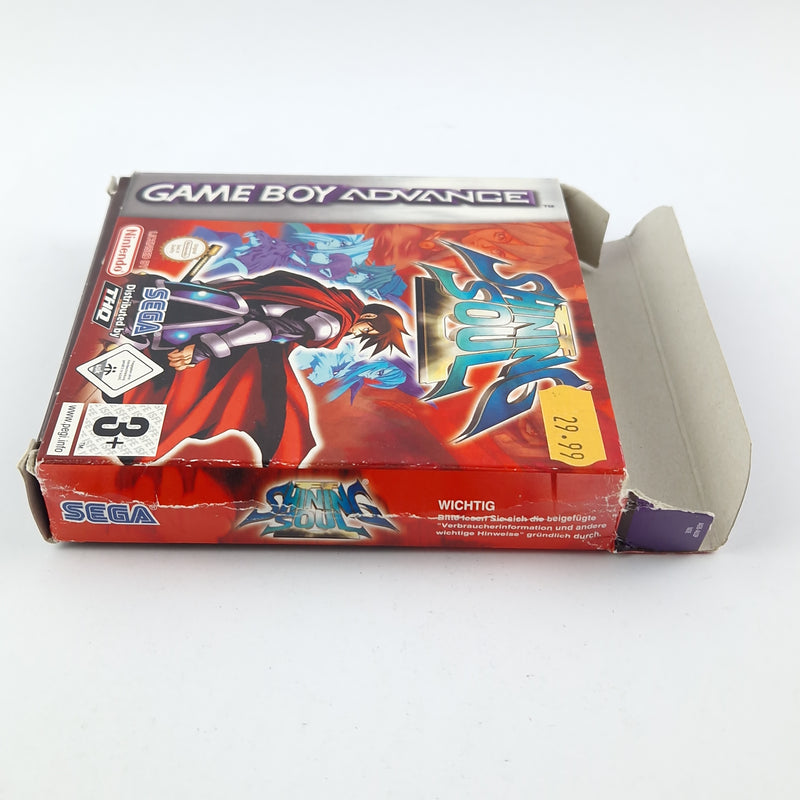 Nintendo Game Boy Advance Spiel : Shining Soul II - Gameboy GBA OVP PAL
