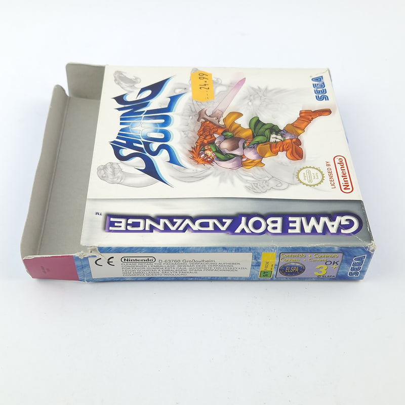 Nintendo Game Boy Advance Game: Shining Soul - Gameboy GBA OVP PAL