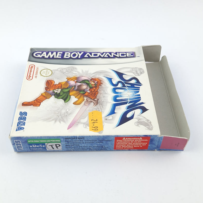 Nintendo Game Boy Advance Game: Shining Soul - Gameboy GBA OVP PAL