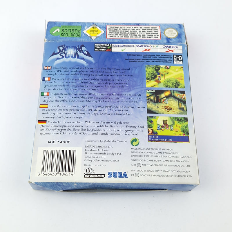 Nintendo Game Boy Advance Spiel : Shining Soul - Gameboy GBA OVP PAL